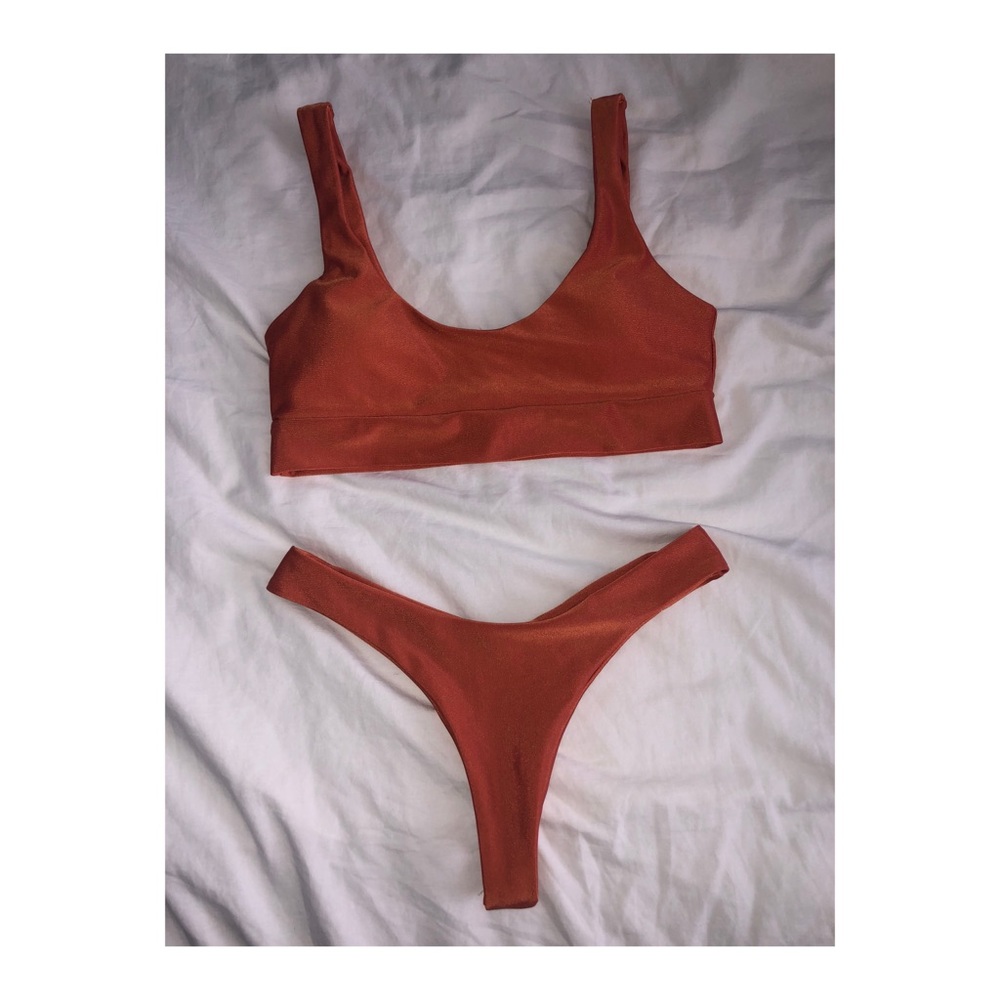 Rust bikini set